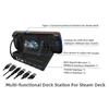 6 In1 Steam- Deck Dock with HDMI2.0 4K@60Hz Gigabit-Ethernet 3 USB 3.0 Port