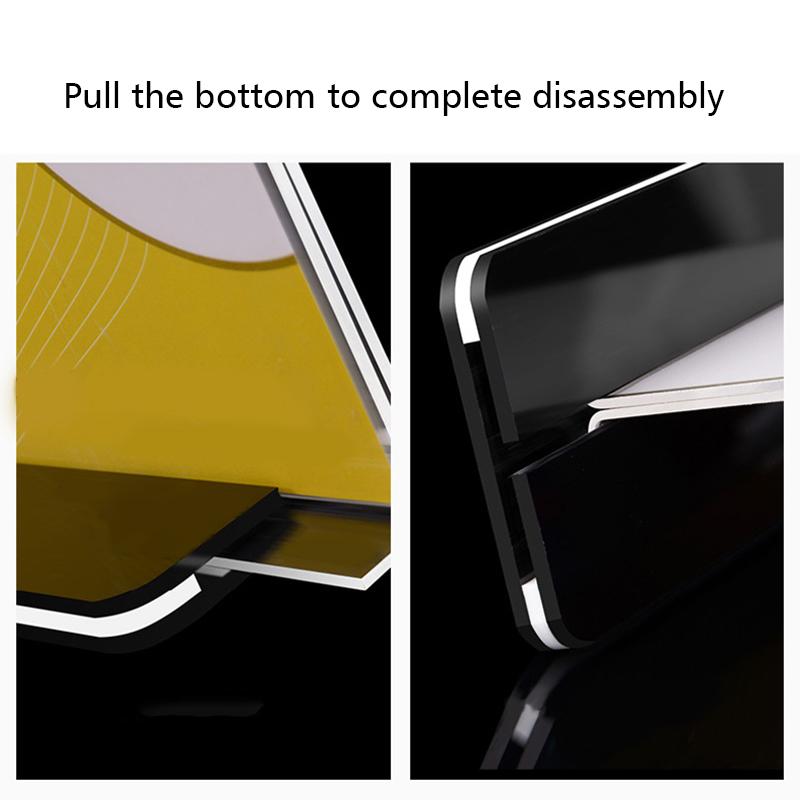 Klarer Papierhalter Restaurant Schildhalter Transparent A4 Displaytafel Büro Bilderrahmen Hochzeit 1 Stück