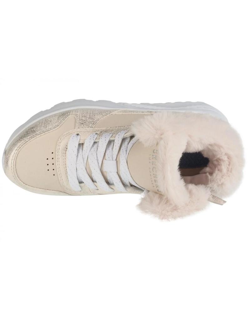Boots Skechers Beige Mid Height Children Winter Version