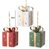 Iron Christmas Gift Pendant Hanging Gift Bag Christmas Tree Pendant Mini Party Supplies Xmas Ornaments Home Decoration