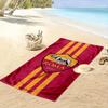 Roma Logo Style Beach Towel Beach Towel Quick-drying for Travel Outdoor Sports Jogging Beach and Swimming