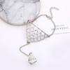 Alloy Bracelet Adjustable Hand Harness Bracelet Chain Women Girl Hand Jewelry