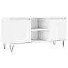 VidaXL Meuble TV blanc 104x35x50 cm bois d'ingénierie 827012