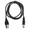 Promotion 1M USB Port To 5.5 x 2.1mm 5V DC Barrel Jack Power Cable Connector