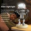 LED Nachtlicht Niedlicher Cartoon Roboter Schreibtischlampe Dimmbar Flimmerfrei USB Wiederaufladbar Nachttischlampe Schlafzimmerdeko