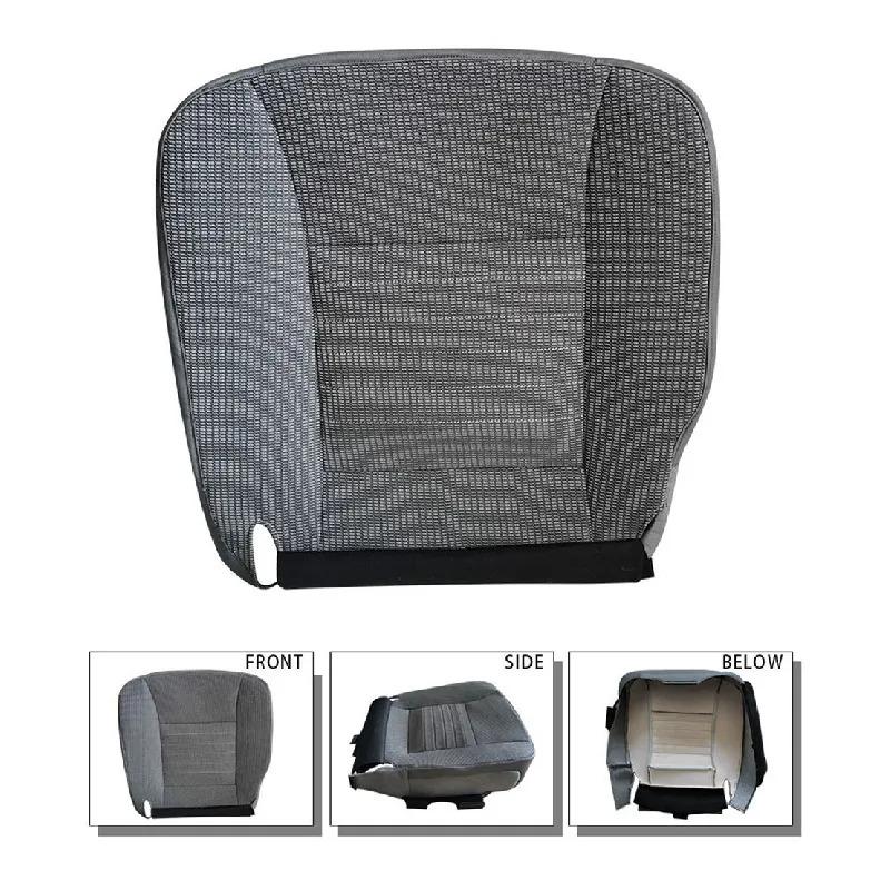 

Driver s seat cushion Cover, left, lower, Dark grey, Replacement, for dodge ram 2006-2009