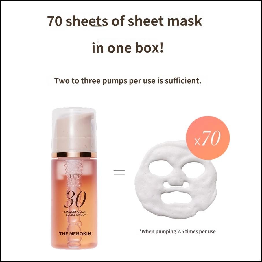 Menokin 30-Second Quick Bubble Mask Lift 95ml
