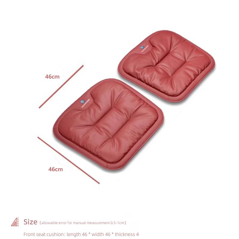 2026 Heiß Für Volkswagen VW Autositzkissen Leder Weiches Polster Innenzubehör Für VW GTI Polo Golf Passat CC Tiguan Arteon T