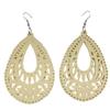 Bohemian Beach Wooden Long Earrings