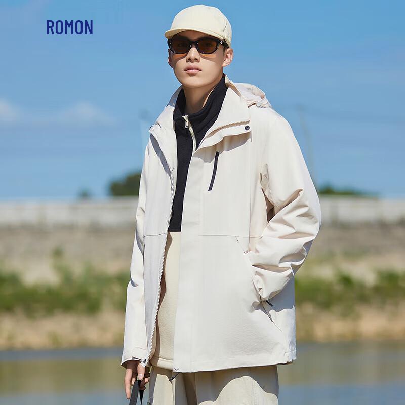 Luomeng Unisex 3-in-1 Hooded Outdoor Jacket