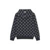MLB SS24 New York Yankees Diamond Print Hooded Zip Jacket Unisex Jackets Black 3ATRM0341-50BKS
