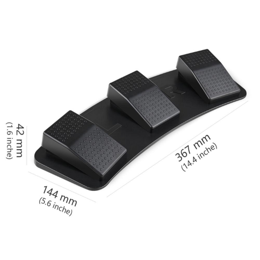 3-Key Design Triple Foot Pedal USB Connection Programmable Foot Pedal For Video Game