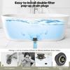 Strong Metal Bath Tub Drain Stoppers Popups Mechanism Proof Designs Drain Stoppers Metal Bath Drain for Bathroom