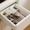 Expandable Drawer Organizer Adjustable Kitchen Utensil And Cutlery Tray with Removable Dividers Multipurpose Storage Box for Home Bathroom