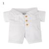 20CM Doll Clothes Tooling Style Vest Shorts Tight Fitting Uniform Knitted Sweater Overalls Suit For Idol Dolls Accessories
