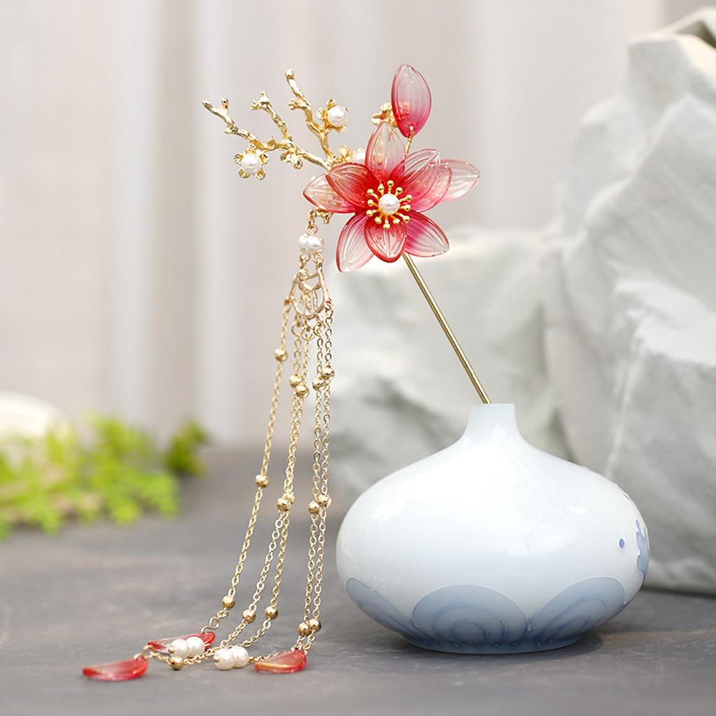 Perlové Kamínkové Květinové Sponky do Vlasů Svatba Vlasové Doplňky Perlové Sponky do Vlasů Květinové Svatební Sponky do Vlasů Vlasové Ozdoby Vlasová Tyčinka