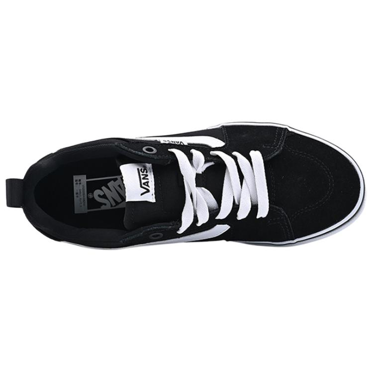 Vans Filmore Comfortable Versatile Low-Top Skate Shoes Women sneaker Black White VN000EAGBZW