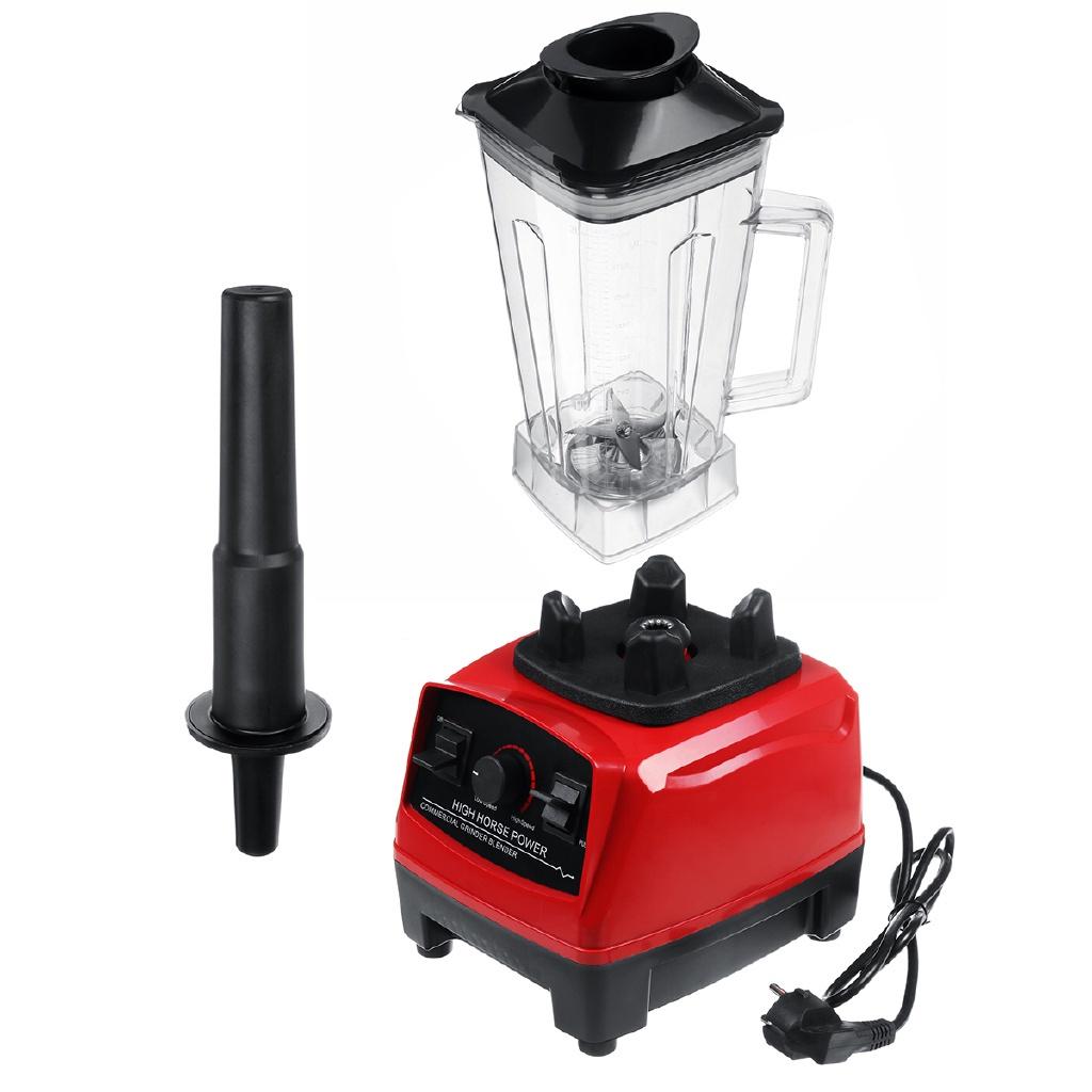 1500W Heavy Duty Adjustable Speed Food Processor Blenders Mixer Juicer Fruit Food Ice Crusher Smoothies Commercial 2L