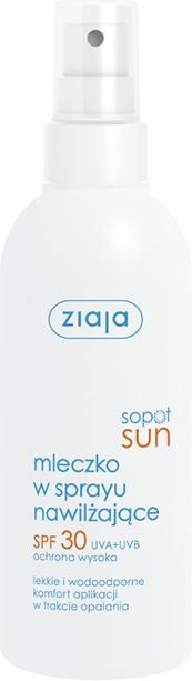 Ziaja Sopot Sun Moisturizing Sunscreen Spray, Spf 30 170