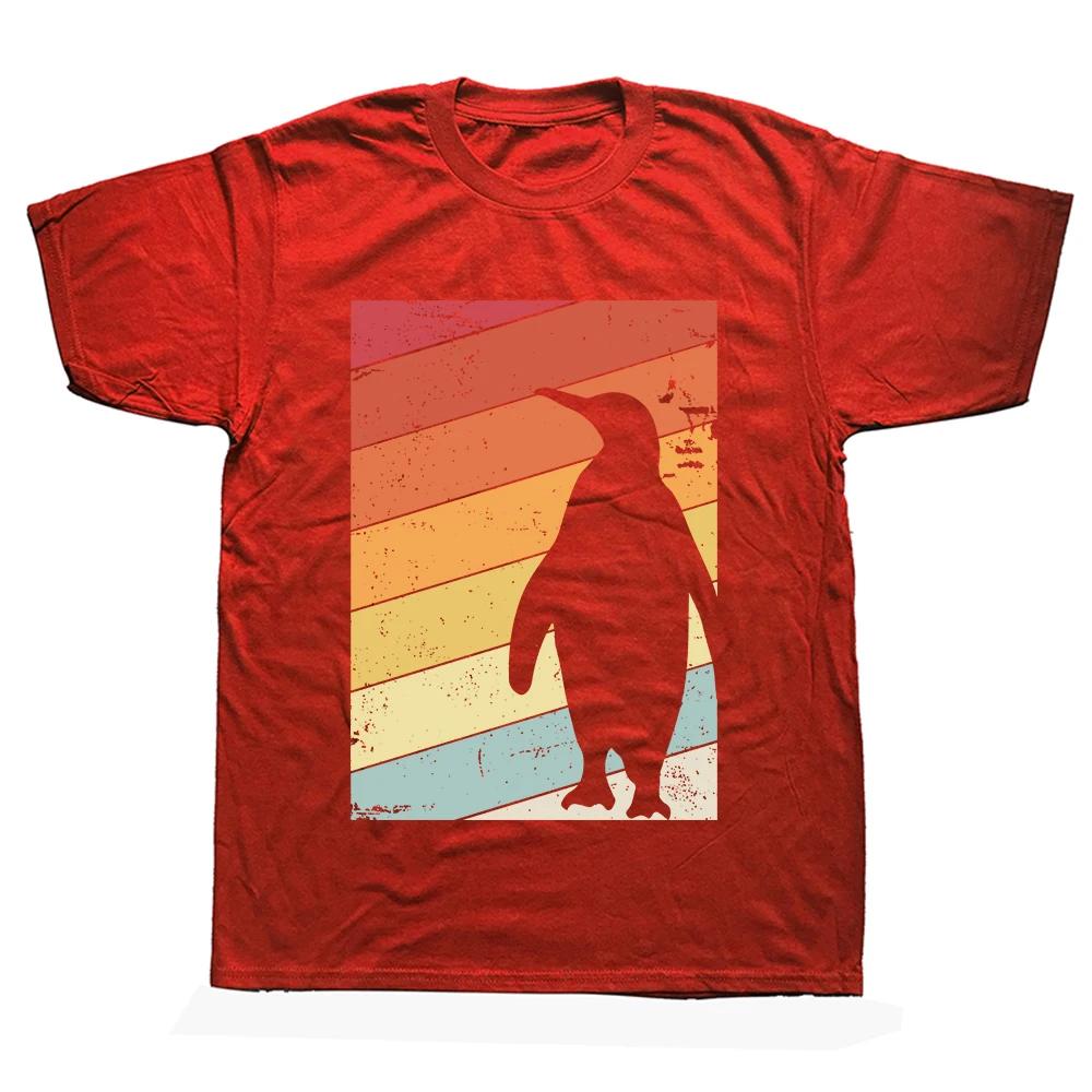 Penguins of the World Funny Animals Cute Penguin Tee Tops Round Neck ShortSleeve Fashion Tshirt Clothing Casual Basic Tshirts