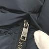Prada Jaqueta de Penas de Pelo para Baixo / Nylon Azul Marinho