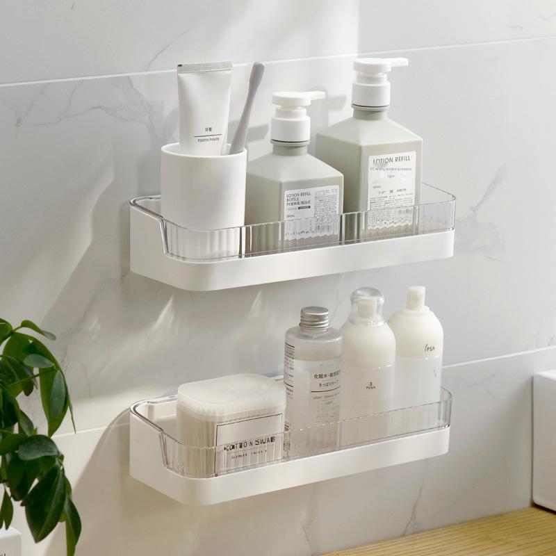 Wall-Mounted Punch-Free Bathroom Storage Rack