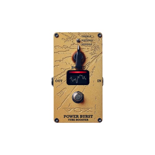 

VOX POWER BURST Booster Compact Guitar Effect Pedal with Nutube and Valvenergy 2nd VE-PB