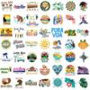 50 Costa Rican Stickers Decorate Suitcase Notebook Waterproof Guitar Removable Without Repeating DIY Stickers