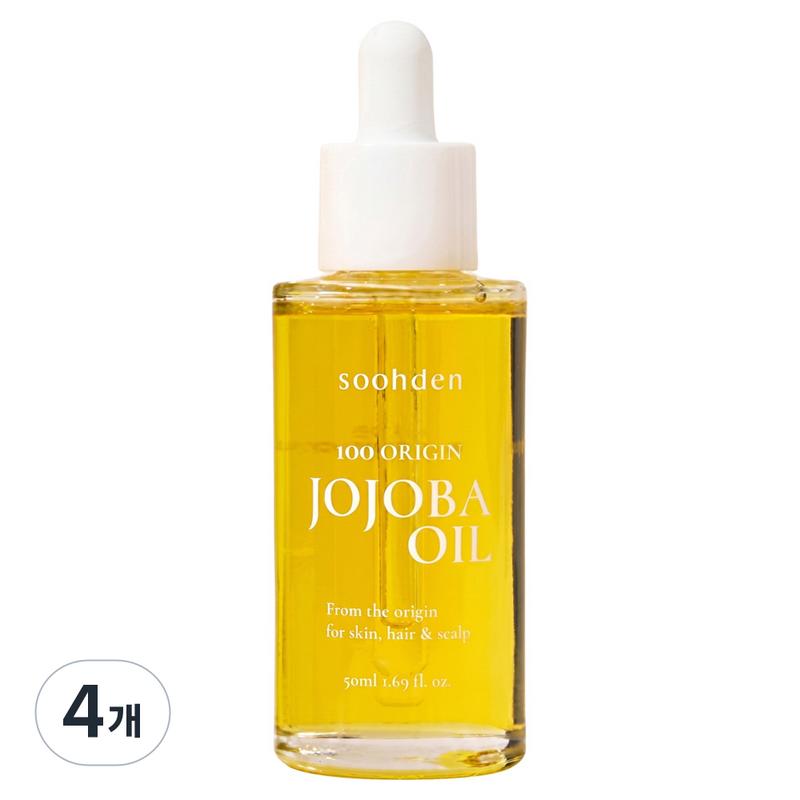 Suden 100 Origin Jojoba Oil, 4 pcs, 50ml