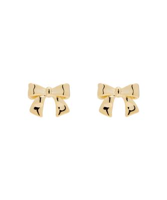 Jyddm 925 Signature Ribbon Earrings (M)