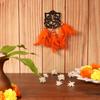 Ловец снов для автомобиля Ганеша, Dream Сatcher Ganesha (Orange),  Duli