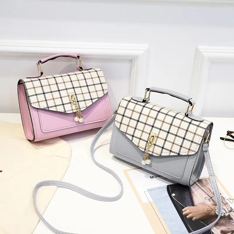 Women's Bag, One Shoulder Crossbody, Portable Small Square Bag, Simple for Students