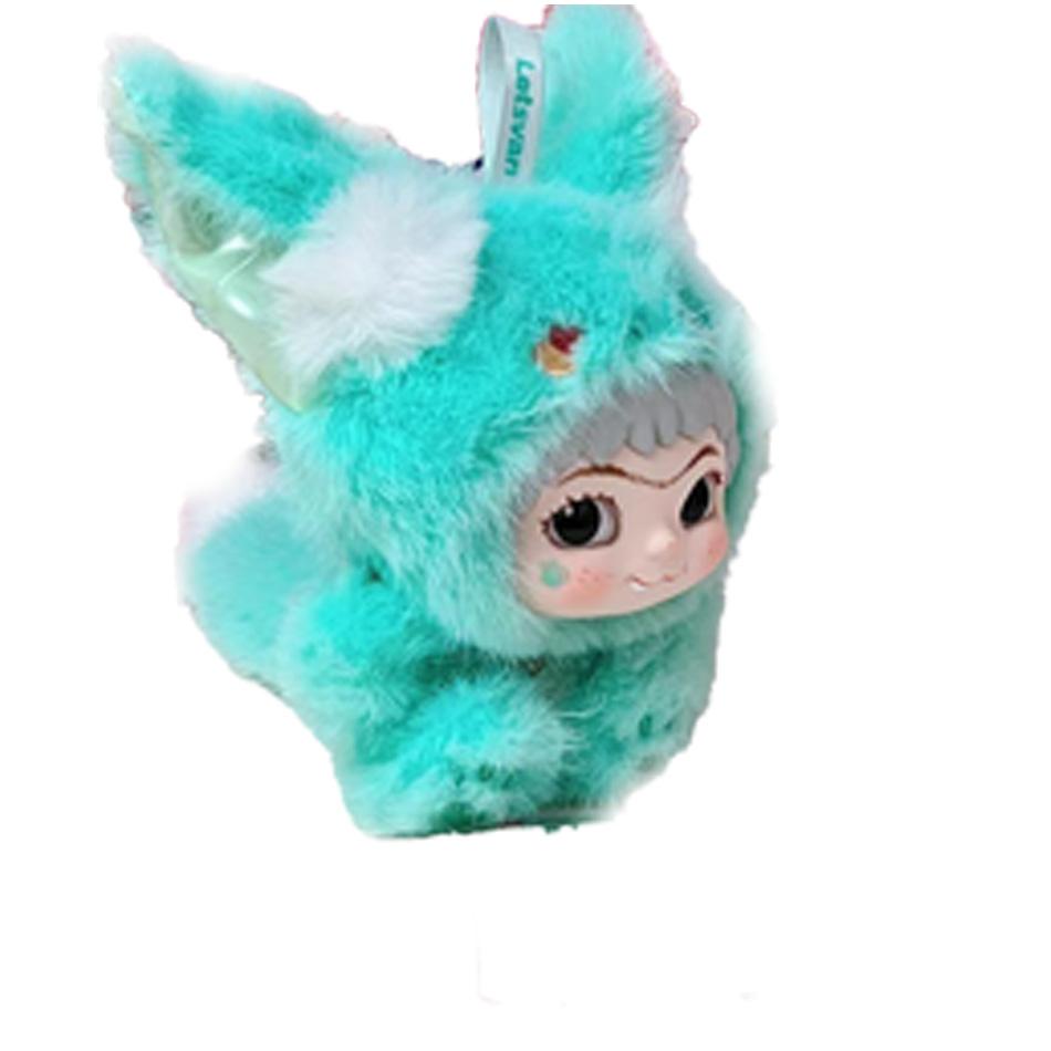 Letsvan Wakuku V2 Slepá krabička Trendy plyšová panenka Ručně vyráběná Generace Slepá krabička Dárek k narozeninám Roztomilý plyšák Trendy hrací panenka