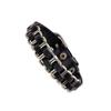 Nieuwe Punk Donkere PU Armband Voor Vrouwen Mannen Hip Hop Rock Ketting Meerlaagse Armband Trend Retro Gotische Sieraden Danser Accessoires