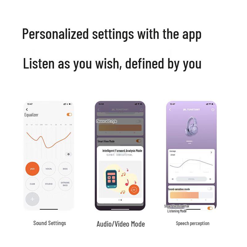 JBL TUNE 720BT Wireless Over-Ear Headphones