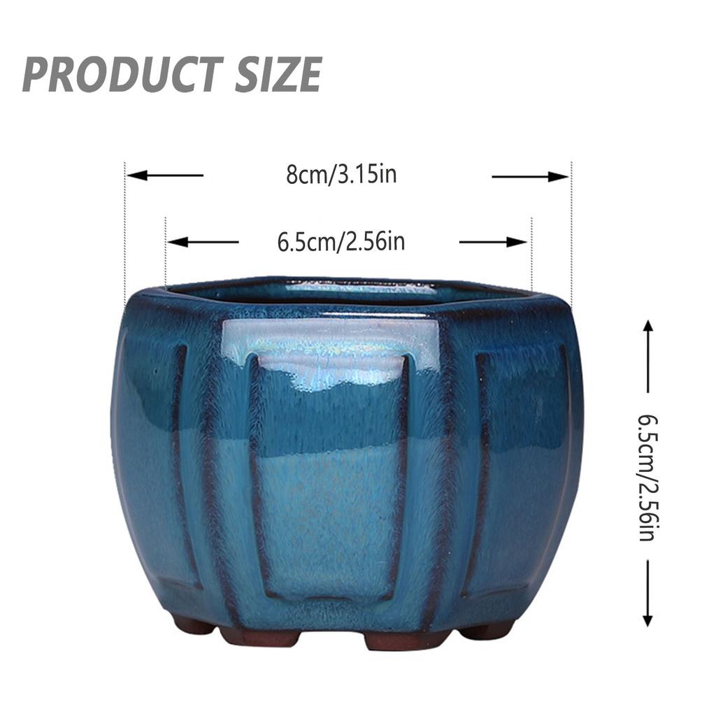 Donice Bonsai w stylu chińskim Oddychająca doniczka na sukulenty Doniczka z otworami Rzemiosło ceramiczne Doniczka Donica do domu biura