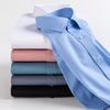 Men's Short-sleeved Shirt Modal Non-ironing Elastic Anti-wrinkle Business Senior Sense Casual Tooling Spot Breathable and Comfortable