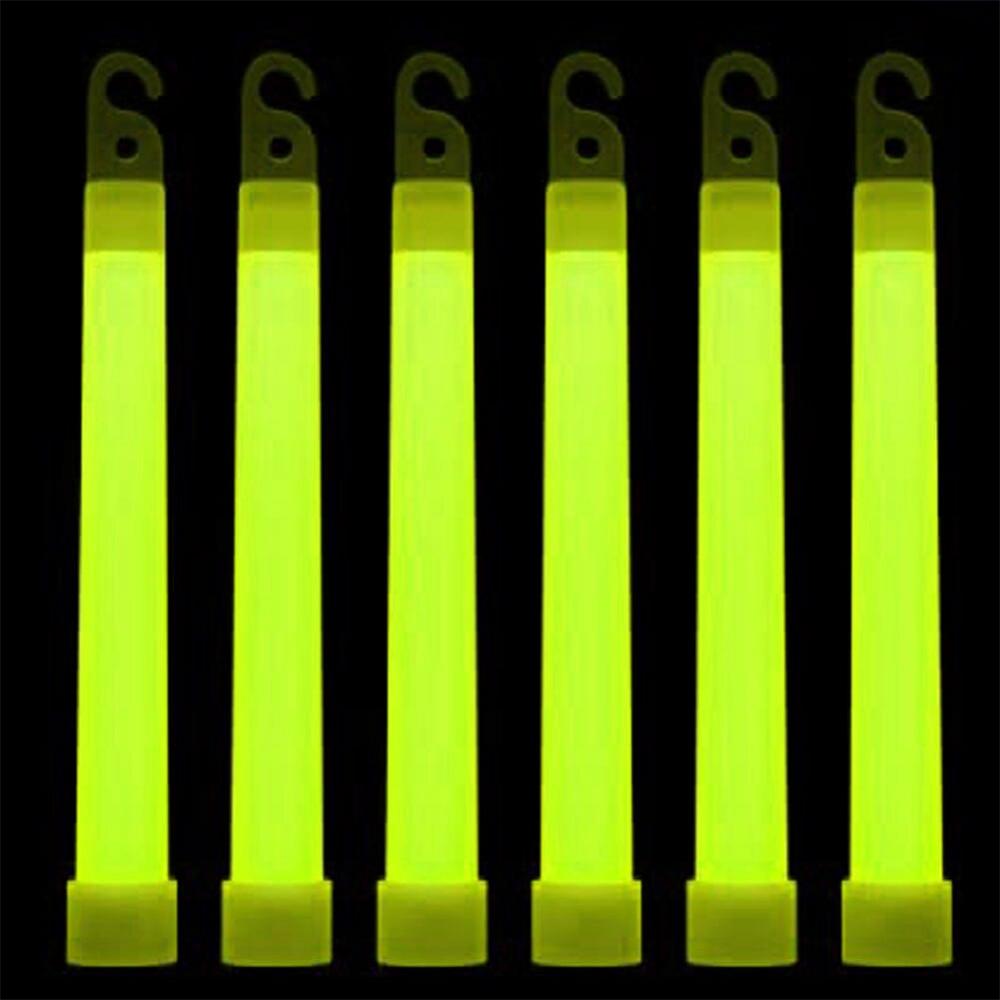 6 Inch Survival Kit Military Glow Light Sticks Walking Camping Sos Gear Outdoor