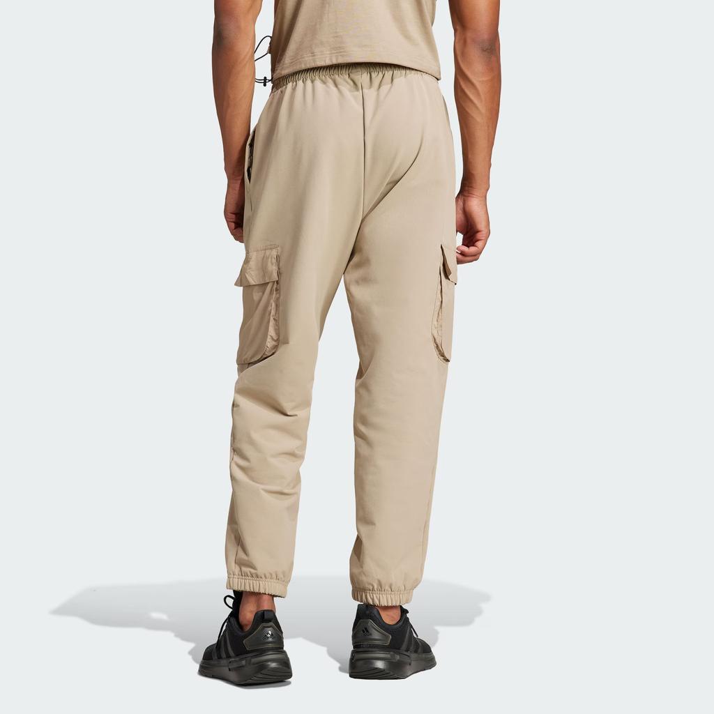 adidas City Escape Premium Cargo Pants Blanch Cargo Men Streetwear IS9283