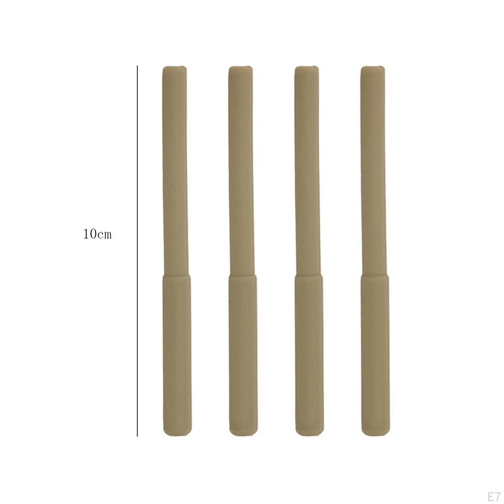 4 Pcs Spider Stove Leg Protector Burner Cover Convenient Anti-scalding Silicone Tube for