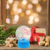 6pcs Empty Snow Globes 270Ml Clear Plastic Diy Water Globe Jar For Christmas Craft Home Decor Snow Globe Supplies Keepsake Dome