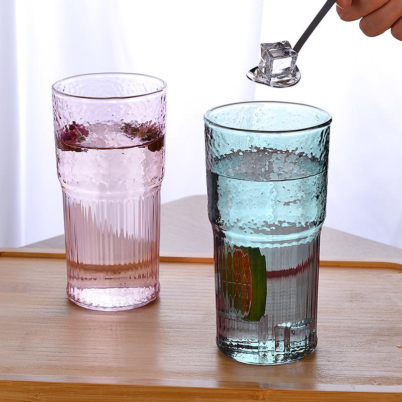 Strohglas mit großem Fassungsvermögen, Obst-Teetasse, für den Haushalt, Sommer-Spezialgetränk, Saftbecher, Trinkbecher, hochborosilikat