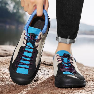 Atmungsaktive Herren Outdoor Schuhe 2024 All-Match Herren Freizeitschuhe Leder Mode Walking Flats Herren Rutschfest Schnürschuhe Herren Sneaker