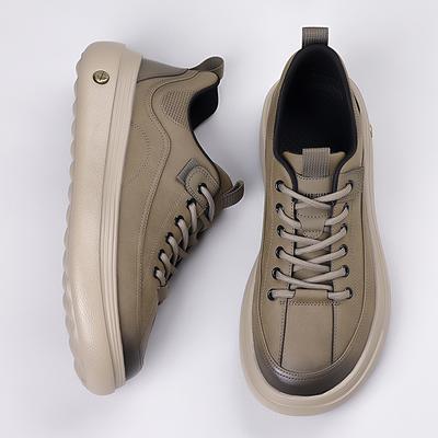 Fashion Handmade Men's Board Shoes Trendy High-quality and Comfortable Styles Business or Office Young Shoes Casual Lace Up New Hot