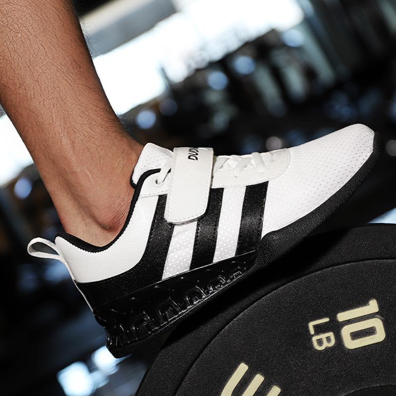 Squat Shoes Men's Indoor Fitness and Bodybuilding Special Training Shoes Women's Weight-bearing Deadlift Shoes Professional Strength Weightlifting