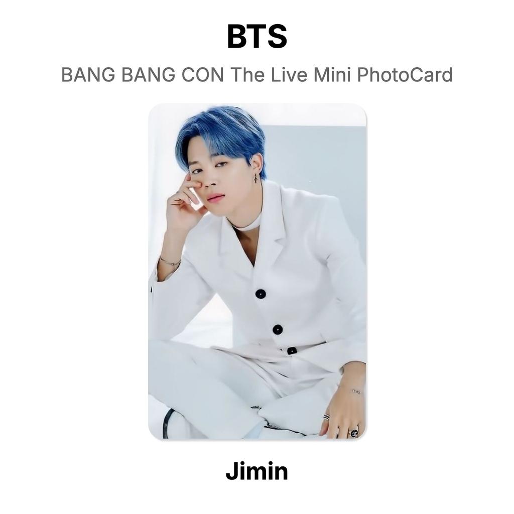 BTS BANG BANG CON The Live Mini PhotoCard Official Photocard