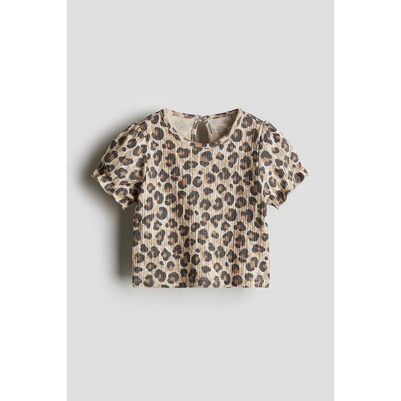 

Детская одежда HM для новорожденных девочек, лето 2025, новая коллекция, текстурные трикотажные топы 1274001