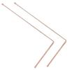 Copper Probe Rod Set 2 Pieces for Water Detection and Treasure Finding