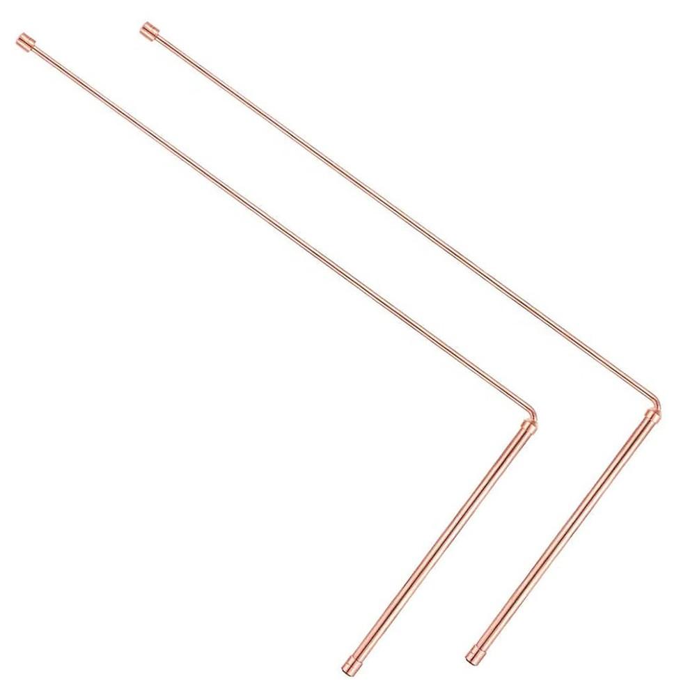 Copper Probe Rod Set 2 Pieces for Water Detection and Treasure Finding