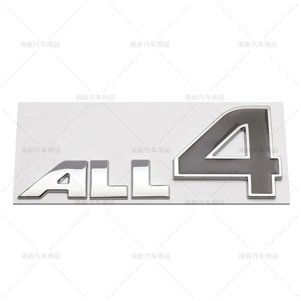 3D Metal ALL4 Car Rear Trunk Emblem Door Fender Badge For MINI Cooper JCW R60 R61 F54 F60 S D SD Countryman Paceman Stickers